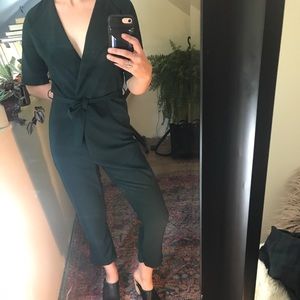 ASOS wrap jumpsuit with self belt